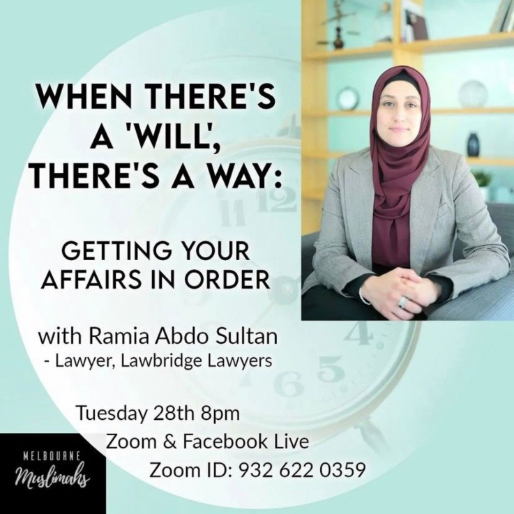 When there's a 'will', there's a 'way': Getting your affairs in order